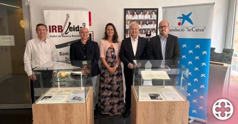 Lleida acosta la recerca biomèdica als joves amb el programa IRBLleida-Fundació "la Caixa"