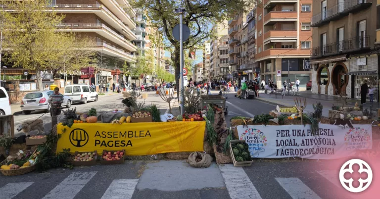 'Gastrotall' a Lleida en defensa d'una pagesia local, autònoma i agroecològica
