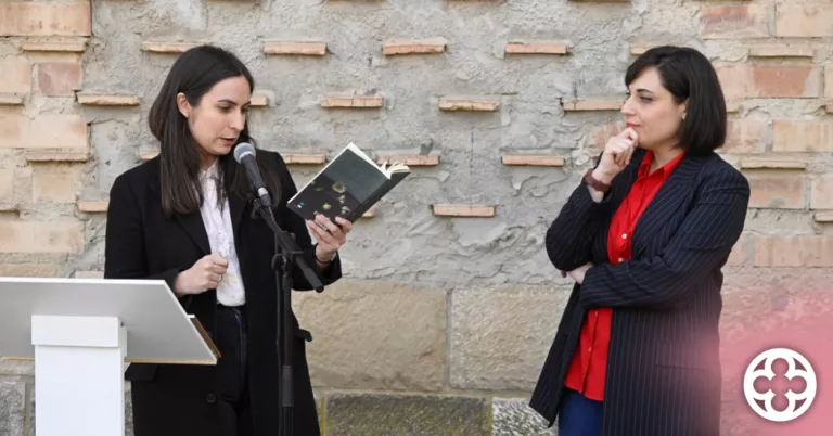 El recital poètic de Cleofé Campuzano i María Sánchez clou el Festival Poesia Lleida 2024