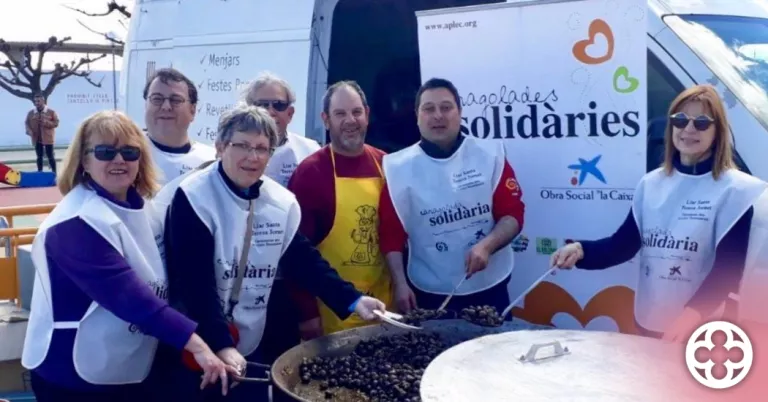 Nova caragolada solidària de la Fecoll a Aitona