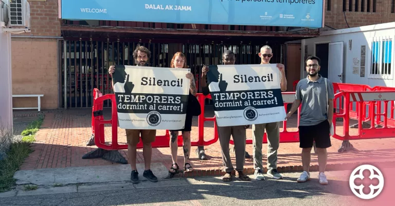 Tanca el dispositiu d'acollida de temporers al pavelló 3 de Fira de Lleida