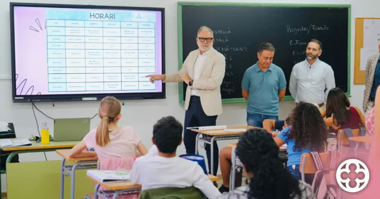 Comença el curs escolar amb 20.000 alumnes a Lleida