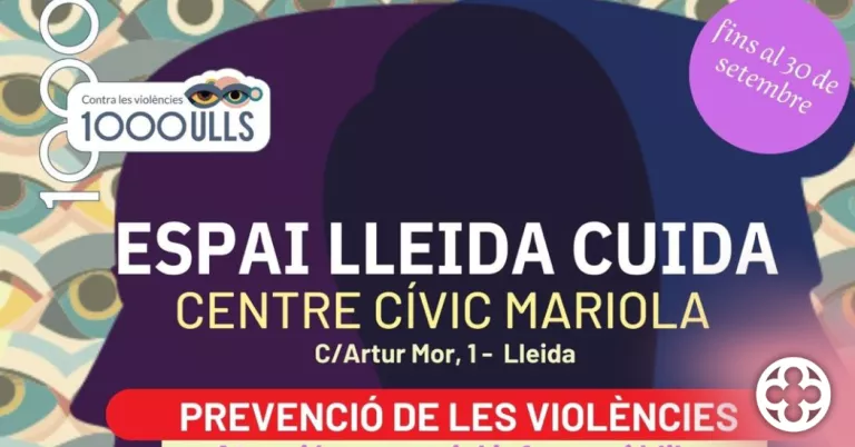 Prova pilot al Centre Cívic de la Mariola amb l’Espai Lleida Cuida que promou l’apoderament femení