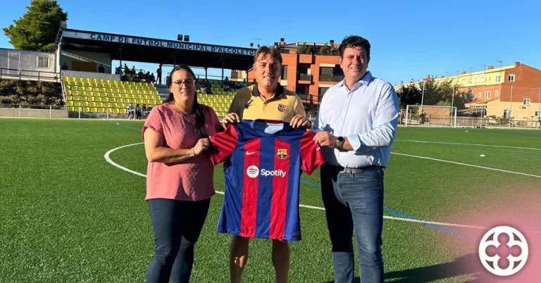 El FC Barcelona arriba a Alcoletge amb el programa Barça Escola Perfeccionament
