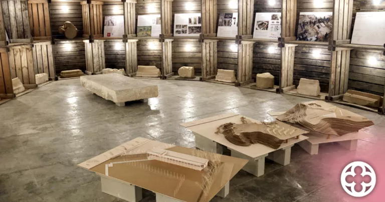 Alguaire exposa els descobriments del jaciment arqueològic del monestir femení hospitaler més gran de Catalunya