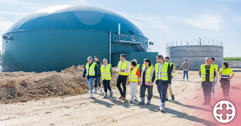 L'ICF finança amb 3 MEUR la planta de biogàs d'Alcarràs, impulsada per 150 famílies ramaderes