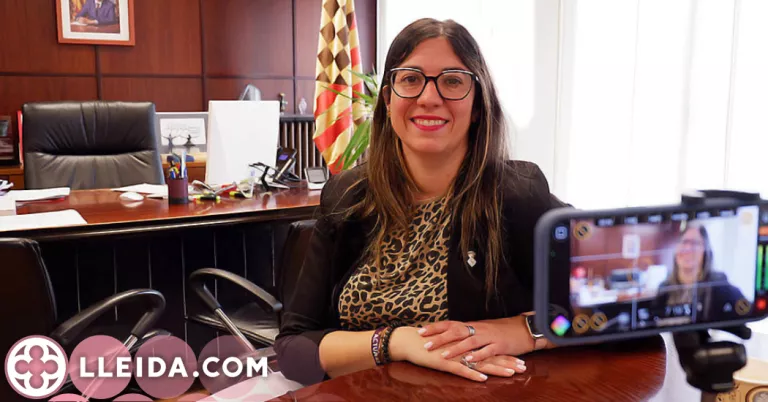 Lorena González, la primera alcaldessa de la història de Balaguer