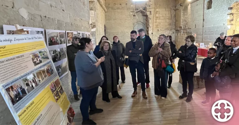 El Castell de Gardeny acull l'exposició dels 25 anys de cooperació de Veïns del Món Solidaris
