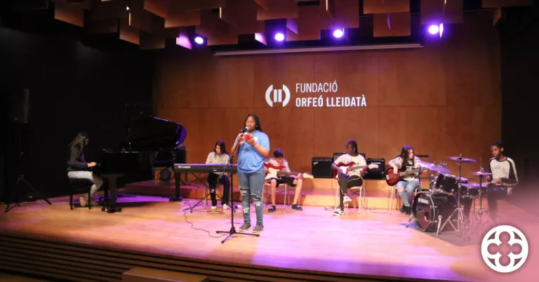 La Fundació Orfeó Lleidatà impulsa la inclusió musical amb el projecte 'Combo Jove'