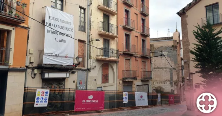 Lleida impulsa la construcció d'una cinquantena de nous habitatges al Centre Històric