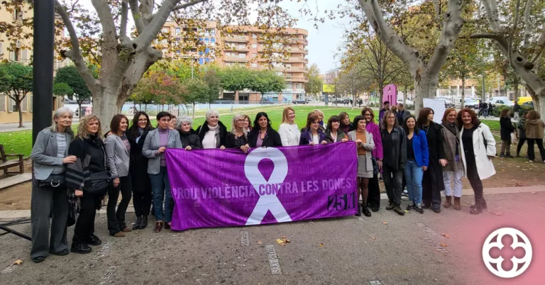 Lleida reivindica la lluita contra les violències masclistes amb motiu del 25N
