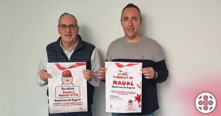 Benavent de Segrià acollirà el cinquè Mercat de Nadal amb més de 30 parades de proximitat