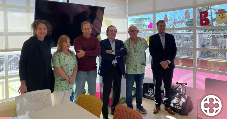 L'Arnau de Vilanova inaugura el nou espai lúdic de Pediatria