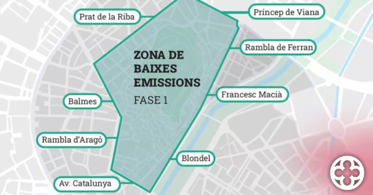 Llum verda a la Zona de Baixes Emissions de Lleida amb tres fases