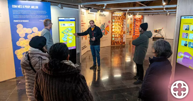L’IEI acull una exposició que promou un canvi global en el sistema alimentari