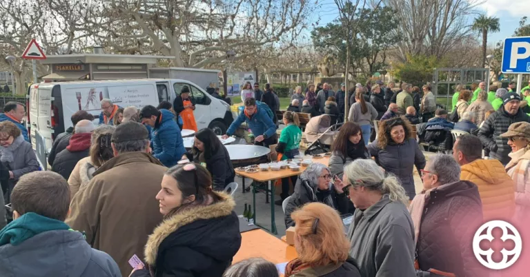La Fecoll recapta més de 1.400 euros en la Caragolada solidària de la 28a Fira de l'Oli a les Borges