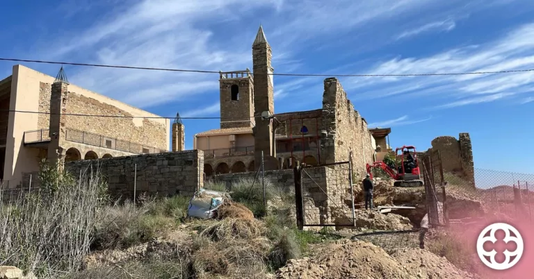 Inici de les obres de rehabilitació al monestir d’Avinganya