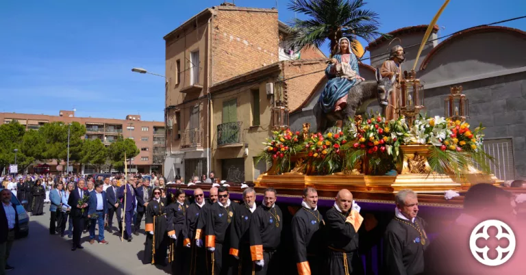 La processó de la Somereta celebra el seu 25è aniversari a Pardinyes