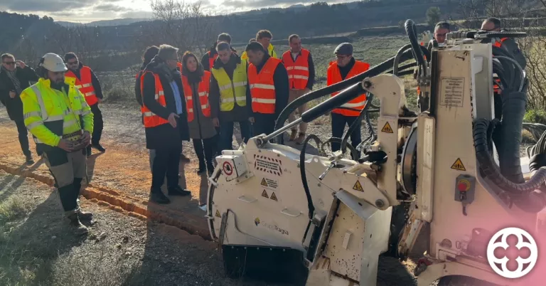 La Diputació de Lleida inicia el desplegament de la fibra òptica a Les Garrigues Sud