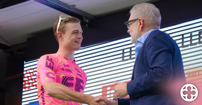 Marijn van den Berg guanya la 4a etapa de la Volta a Catalunya amb arribada al centre de Lleida