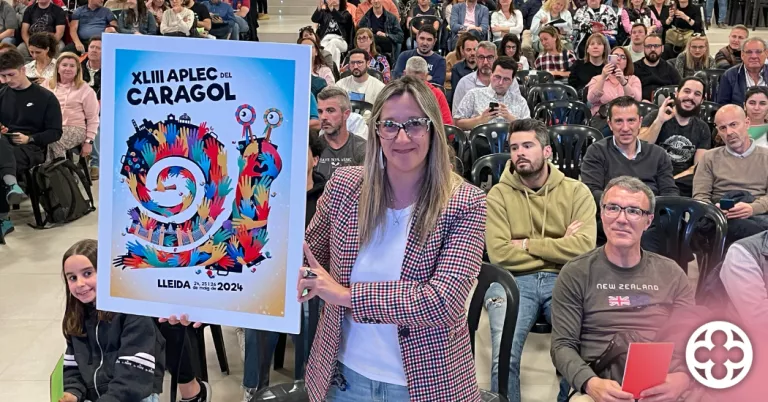 “Unidos”, de Rubén Lucas, cartell del XLIII Aplec del Caragol de Lleida