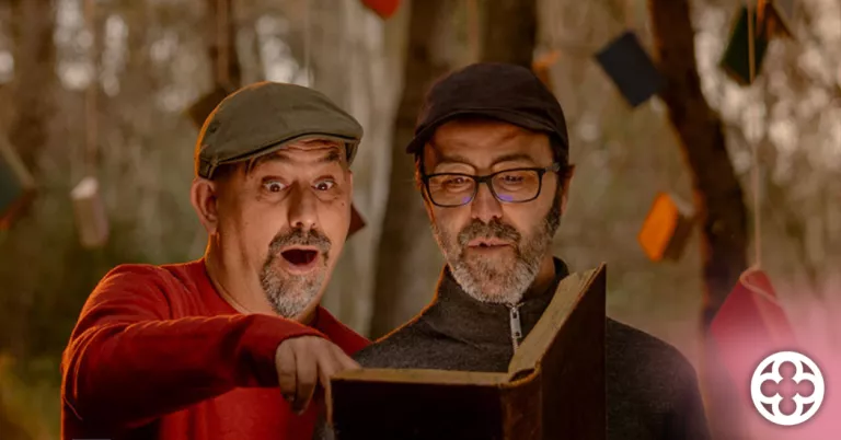 Tombs Creatius i Carles Porta obren al públic el procés creatiu de 'Jocs de Fades' a Lleida