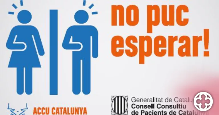 Arriba a Lleida el "No puc esperar!" per millorar la qualitat de vida dels pacients amb malalties intestinals