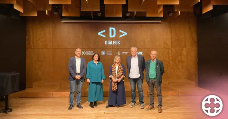 Neix el Cicle 'DIÀLEGS' a Lleida, un espai de reflexió i debat per abordar els grans reptes del present
