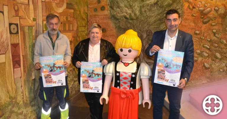 La 2a Fira del Col·leccionisme de Playmobil a Torre-serona és en favor d'una associació animalista