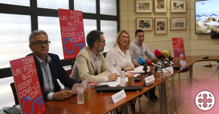 Lleida impulsa el lloguer social de pisos buits amb la campanya 'Tens un pis buit? Dona-li vida'