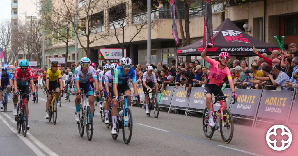 Marijn van den Berg guanya la 4a etapa de la Volta a Catalunya amb arribada al centre de Lleida