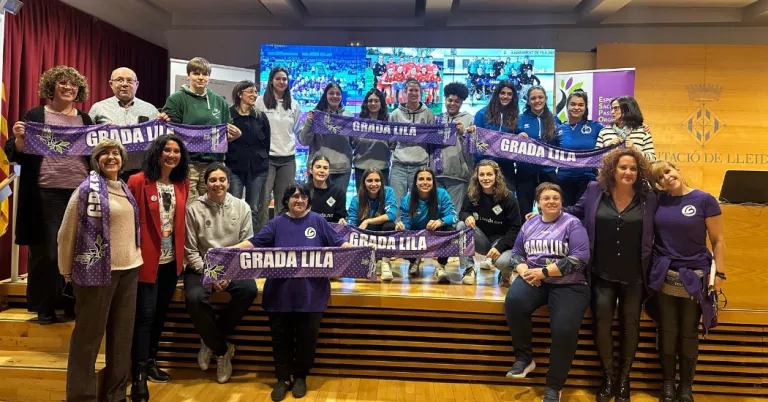 “Grada Lila”, el nou projecte per a donar impuls a l’esport femení lleidatà