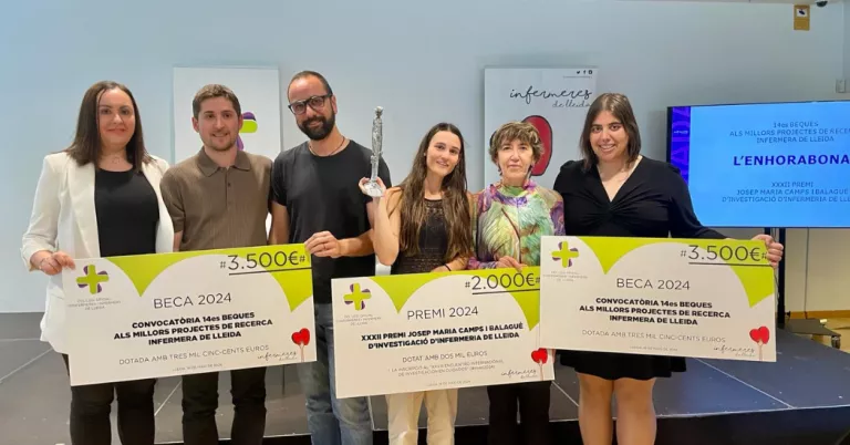 Més de 9.000 € per als millors treballs de recerca i investigació fets per infermeres lleidatanes