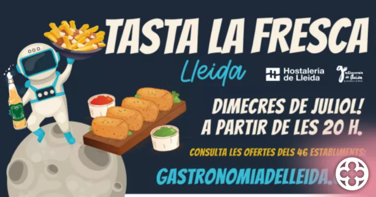 Hostaleria de Lleida celebra una nova edició de Tasta a la Fresca amb un circuit de més de 40 terrasses