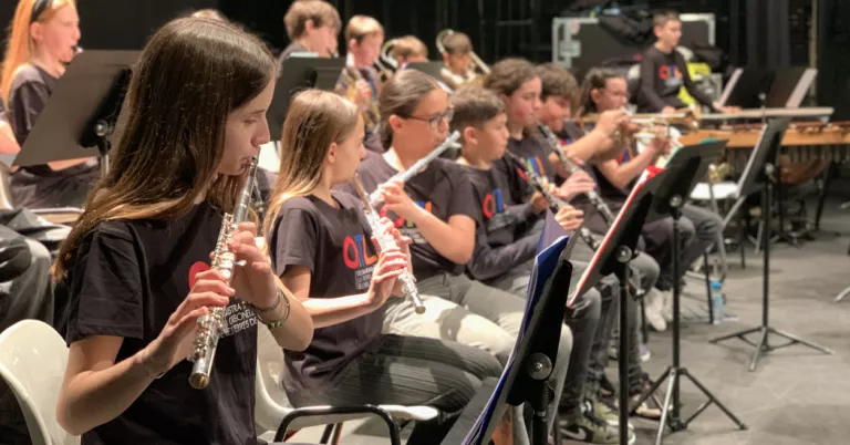 Guissona, segon municipi a rebre l’Orquestra Infantil Julià Carbonell de les Terres de Lleida