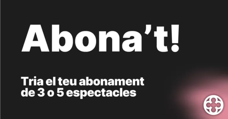 CulturaLleida posa a la venda les entrades dels espectacles d'arts escèniques i música de la tardor