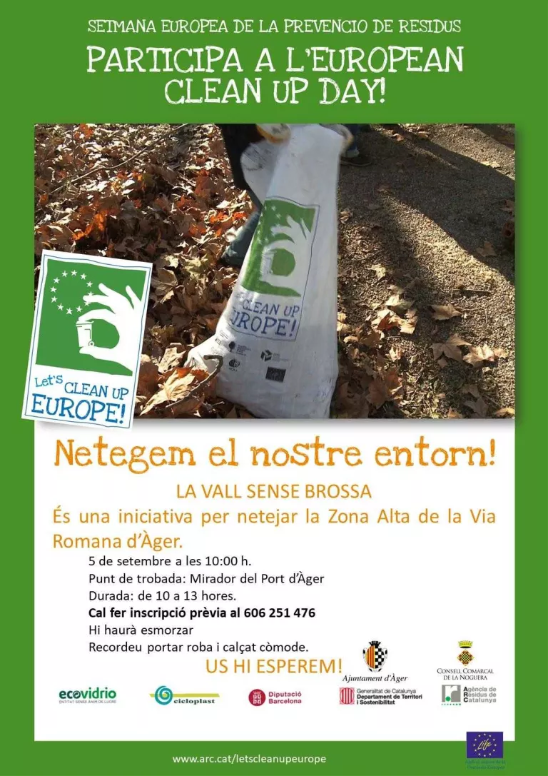La Noguera participa al Let’s Clean Up Europe