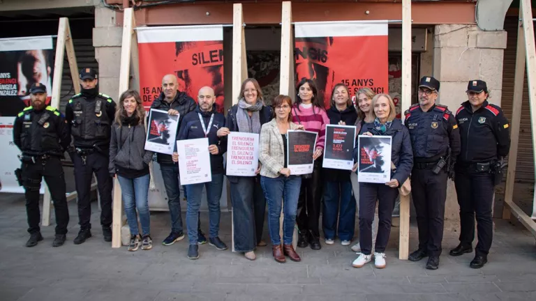 La campanya del 25N a Tàrrega posa el focus en els silencis davant la violència masclista