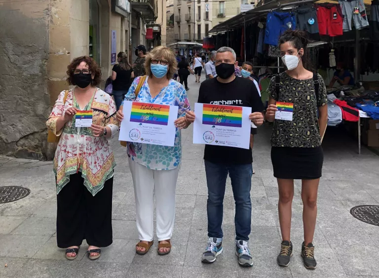 Tàrrega engega la campanya "Establiment amic del col·lectiu LGBTIQ+"