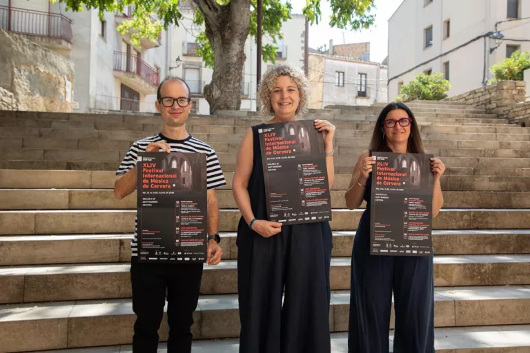 La Càtedra Cervera Emili Pujol reprèn l’activitat amb el 44è Festival Internacional de Música