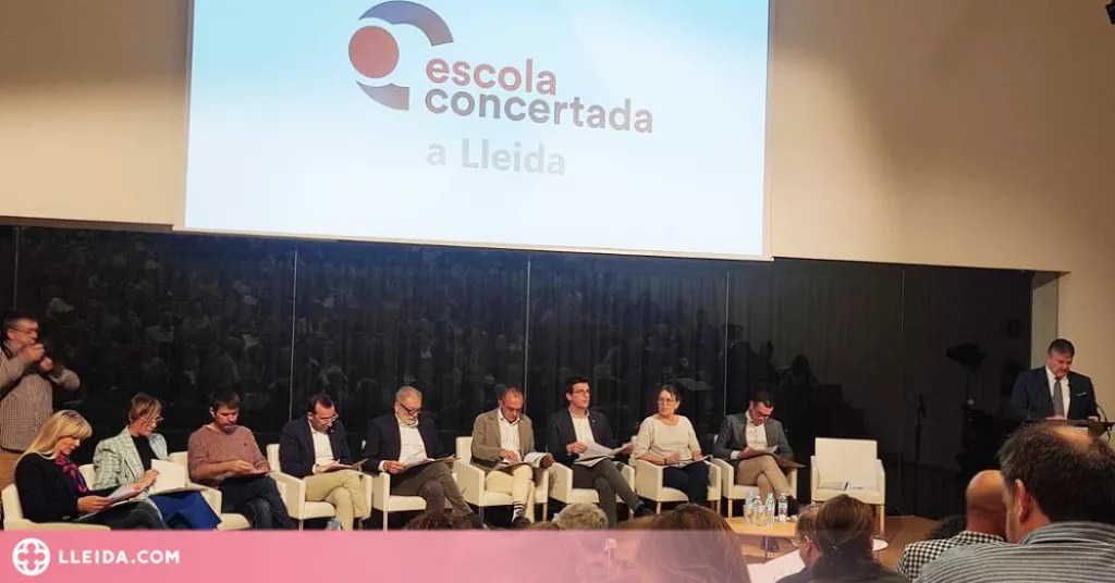 Els i les candidates a la Paeria debaten sobre l'educació concertada a Lleida