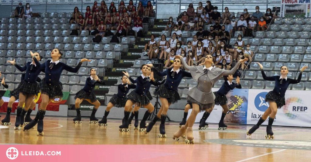 Lleida proclama a les primeres campiones d’Europa de Grups Xou de patinatge artístic
