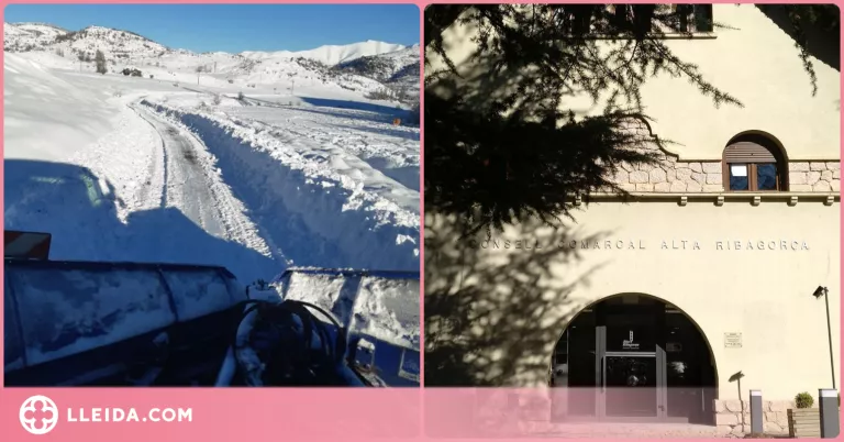 El servei de manteniment hivernal de l'Alta Ribagorça garanteix la normalitat en el primer dia escolar
