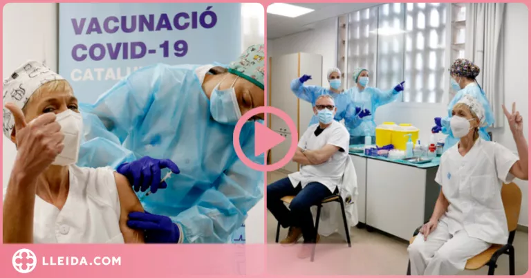 ⏯️ Més de 9.500 persones s'han vacunat de covid-19 a Lleida