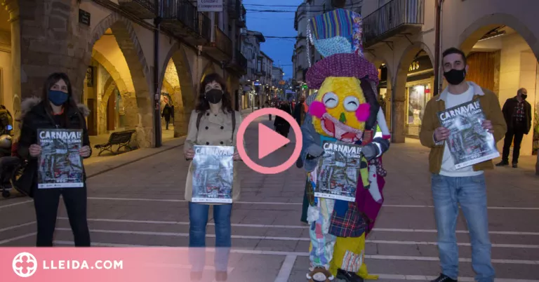 ⏯️ El Carnaval de Tàrrega estrena mascota