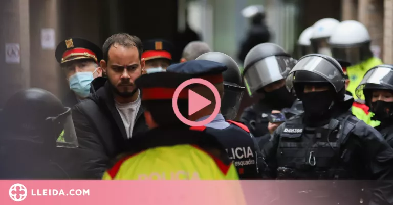 ⏯️ Detingut Pablo Hasél a la Universitat de Lleida