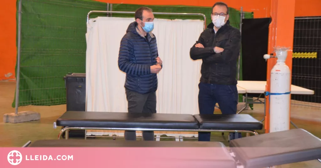 Mollerussa cedeix el Pavelló Firal per vacunar contra la covid-19 a majors de 80 anys