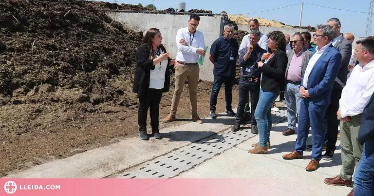 ⏯️ Ramaders d'Alcarràs promouen una nova planta de compostatge pionera