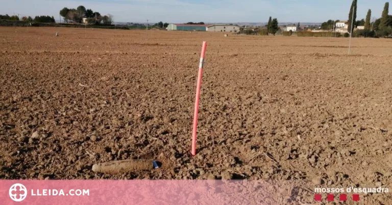 Troben un artefacte de la Guerra Civil a l'Horta