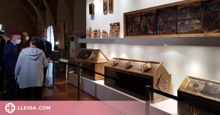 El monestir de Sixena reobre l'exposició de peces del Museu de Lleida